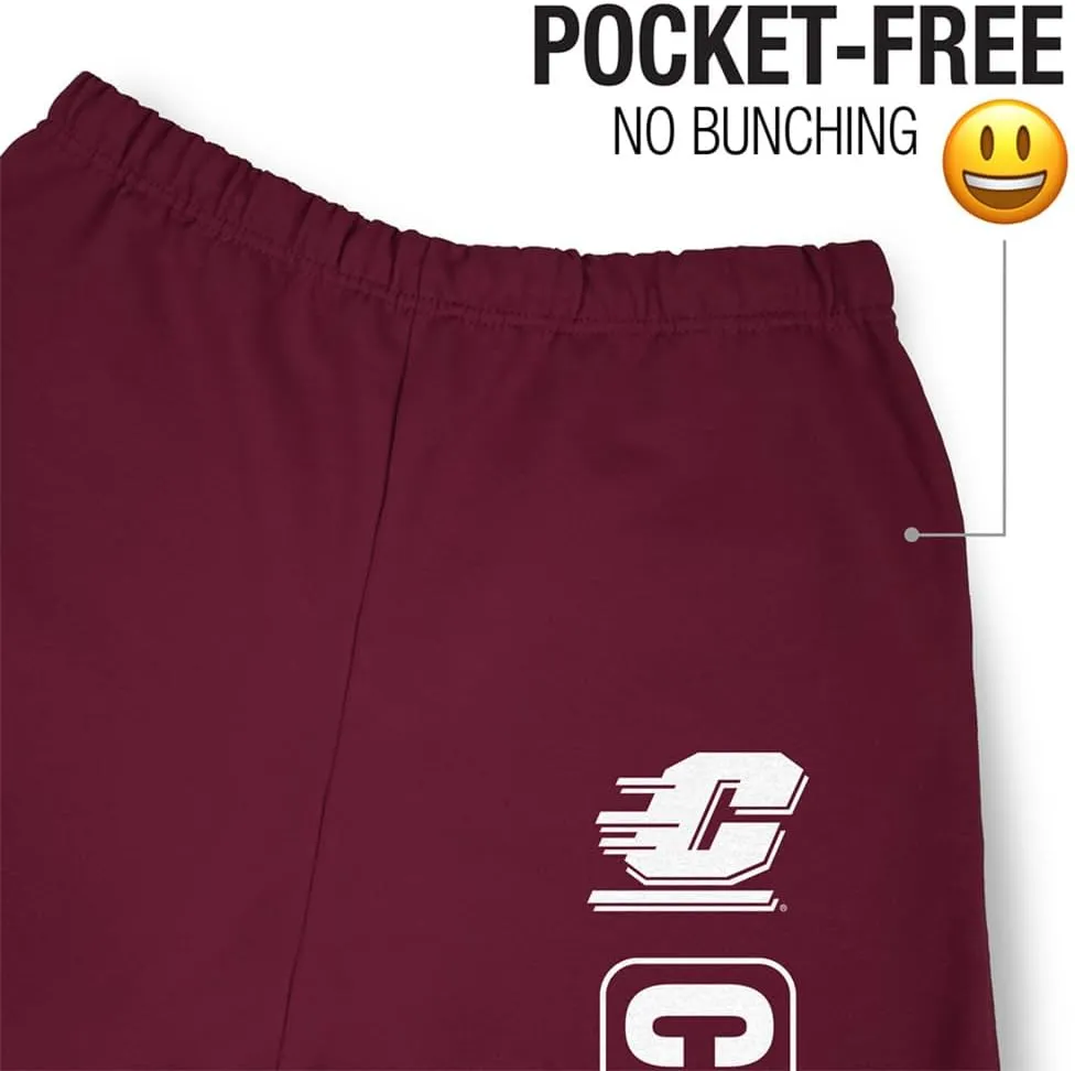 Official Collegiate NCAA Jogger Sweatpants Unisex for Men & Women School Color Collection