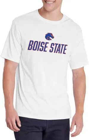 Official NCAA Collegiate Men's Sport Active T-Shirt Italic Name White Collection