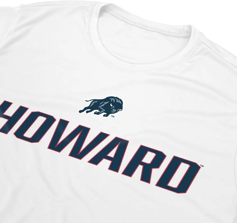 Official NCAA Collegiate Men's Sport Active T-Shirt Italic Name White Collection