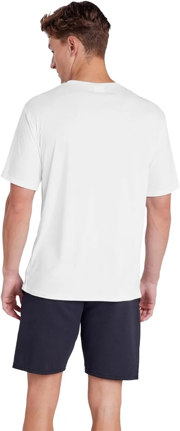 Official NCAA Collegiate Men's Sport Active T-Shirt Left Chest Logo White Collection