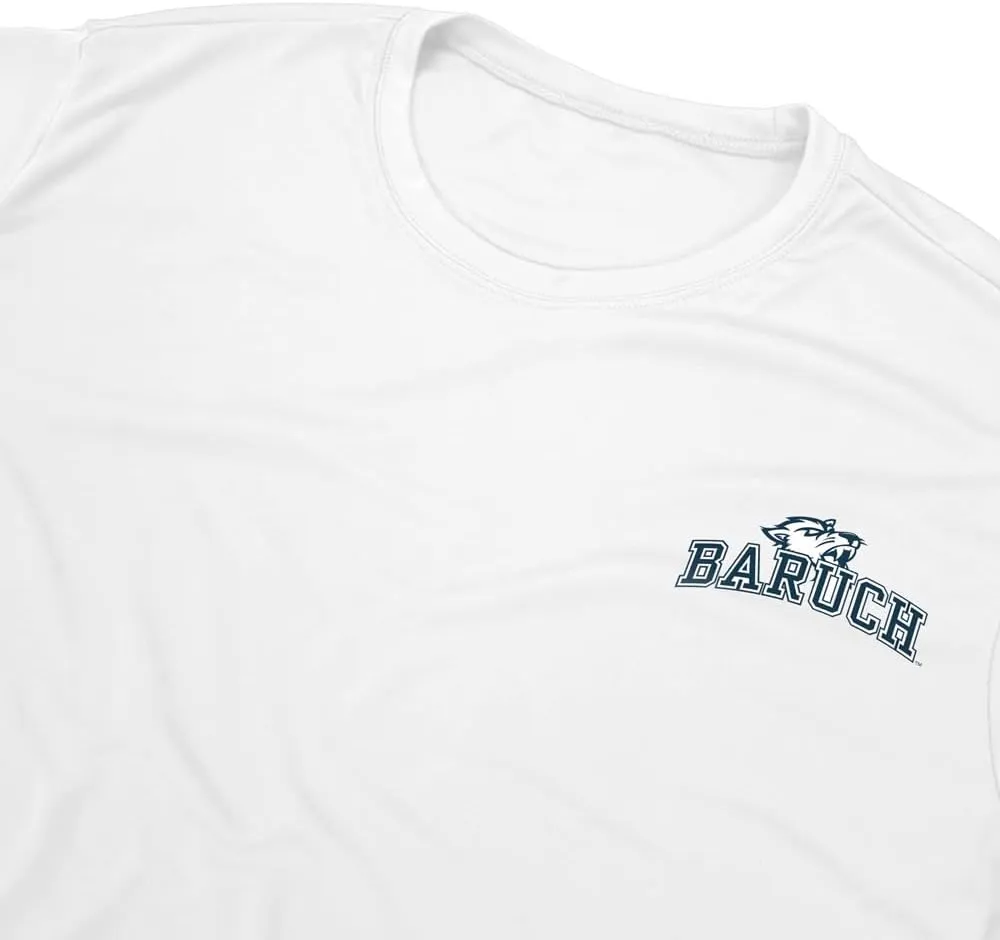 Official NCAA Collegiate Men's Sport Active T-Shirt Left Chest Logo White Collection