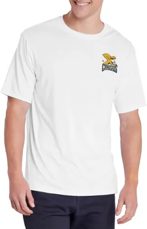 Official NCAA Collegiate Men's Sport Active T-Shirt Left Chest Logo White Collection