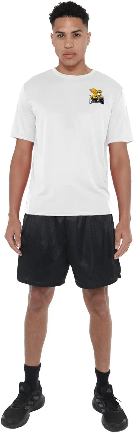 Official NCAA Collegiate Men's Sport Active T-Shirt Left Chest Logo White Collection