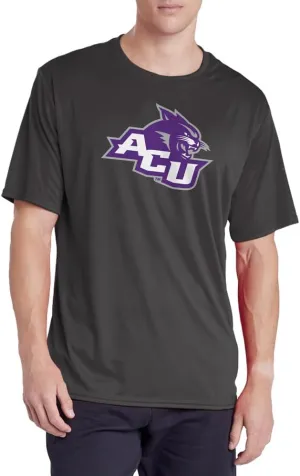 Official NCAA Collegiate Men's Sport Active T-Shirt Primary Logo Charcoal Collection