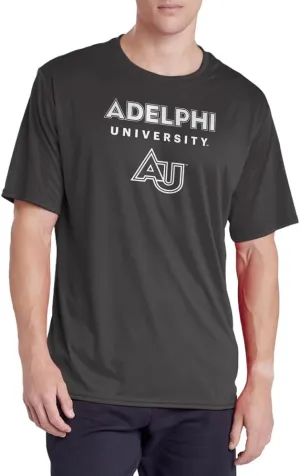 Official NCAA Collegiate Men's Sport Active T-Shirt Primary Logo Charcoal Collection