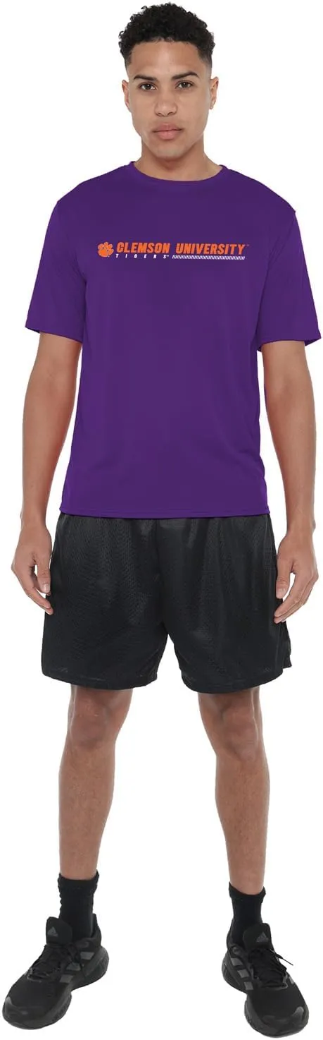 Official NCAA Men's Sport Active T-Shirt Basic Logo Collegiate Collection