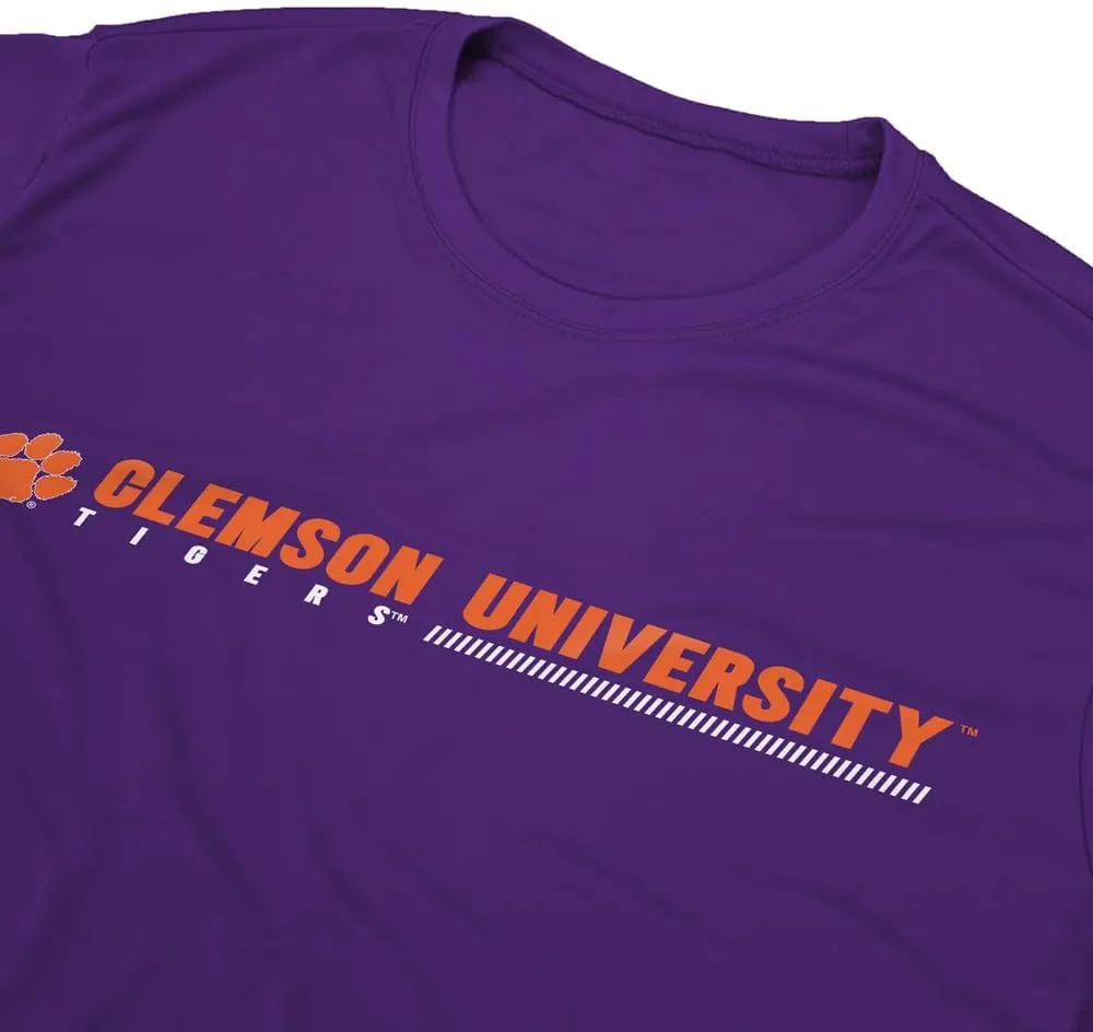 Official NCAA Men's Sport Active T-Shirt Basic Logo Collegiate Collection