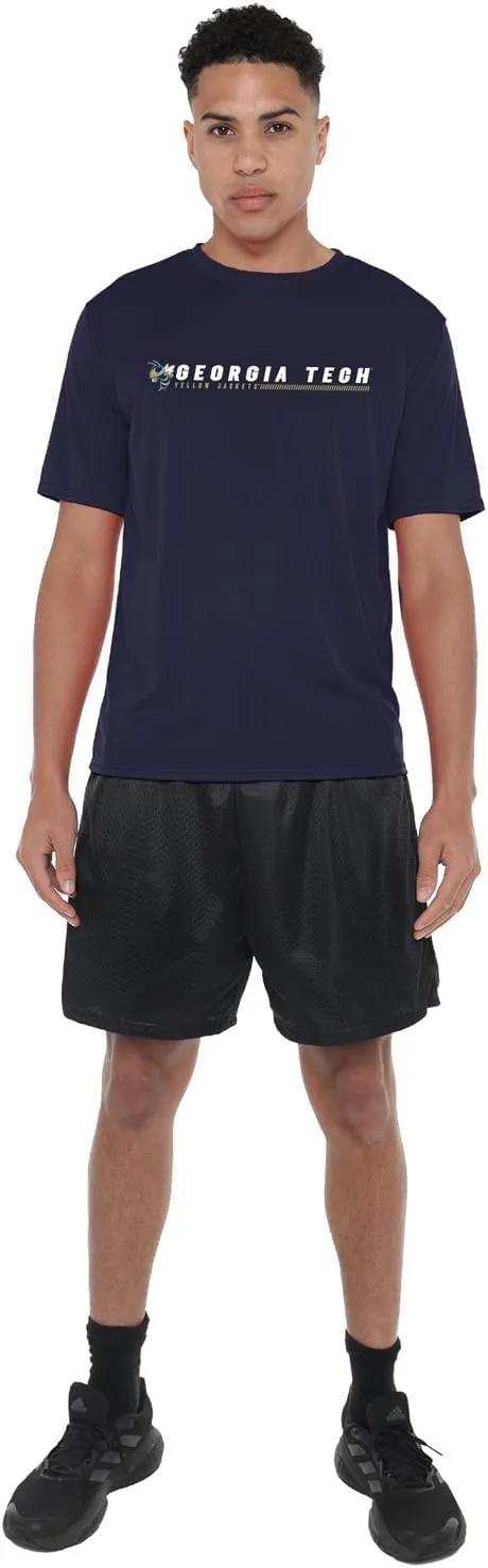 Official NCAA Men's Sport Active T-Shirt Basic Logo Collegiate Collection