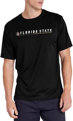 Official NCAA Men's Sport Active T-Shirt Basic Logo Collegiate Collection