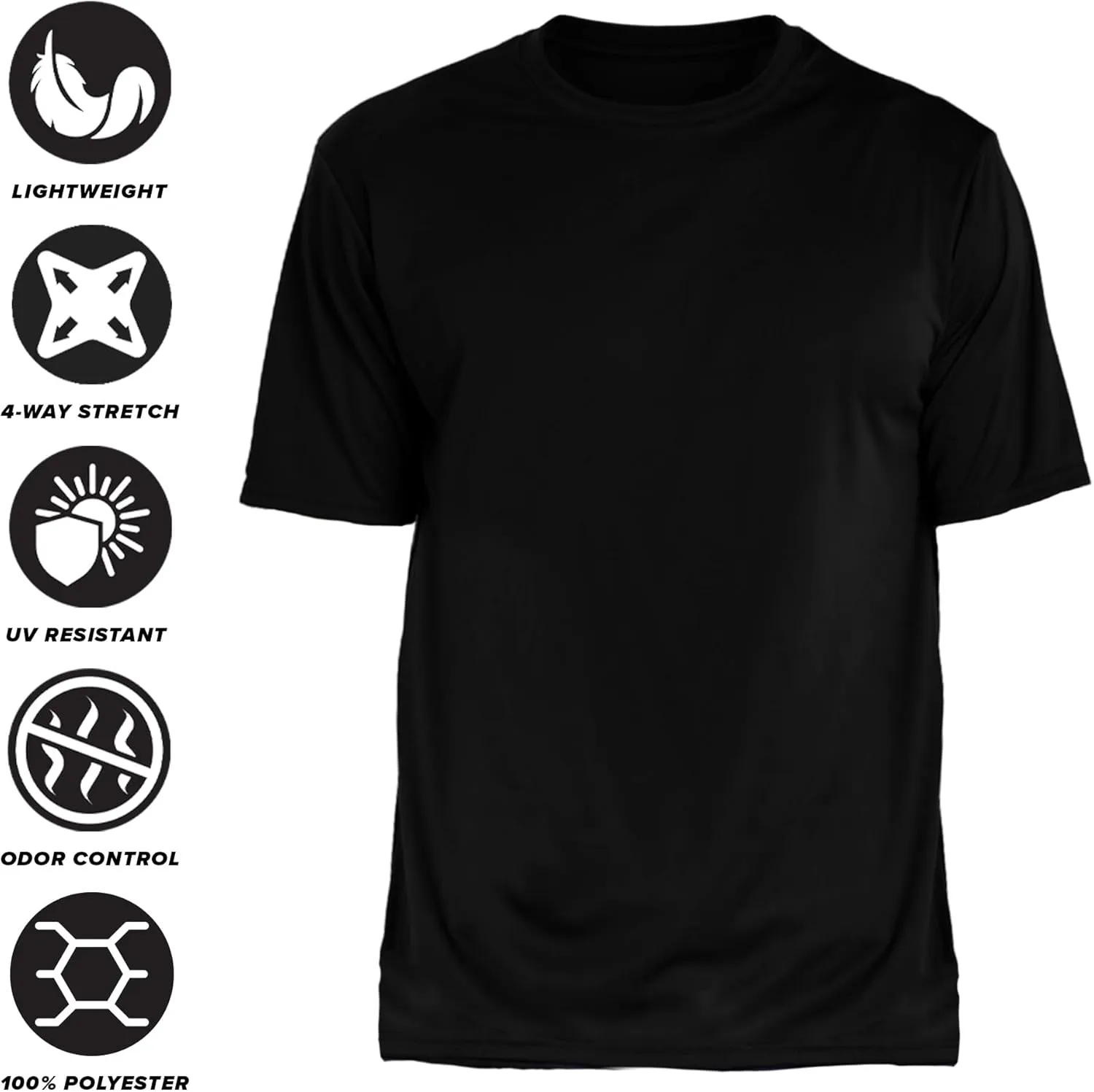 Official NCAA Men's Sport Active T-Shirt Basic Logo Collegiate Collection