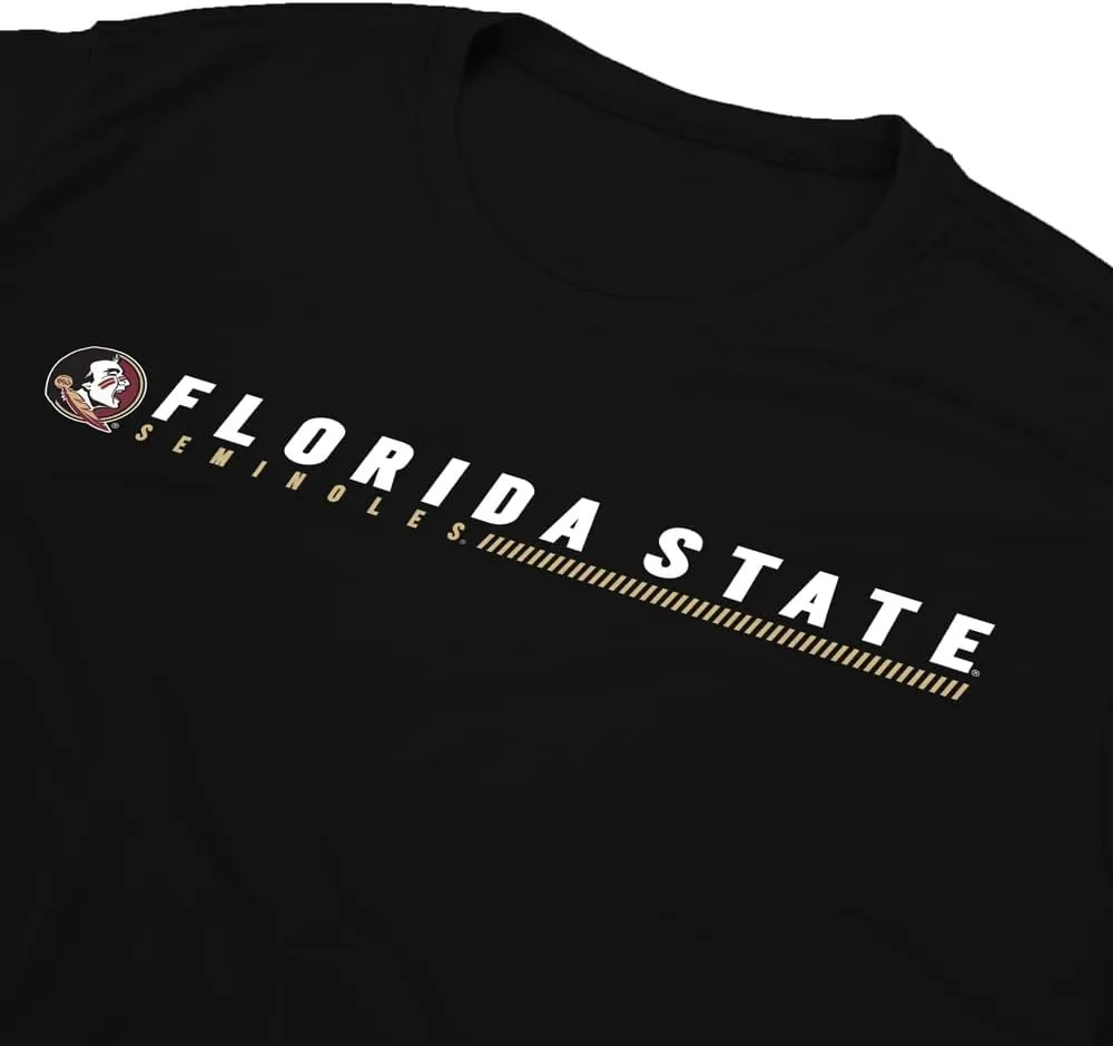 Official NCAA Men's Sport Active T-Shirt Basic Logo Collegiate Collection
