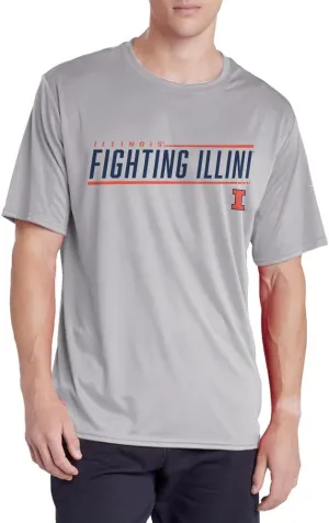 Official NCAA Men's Sport Active T-Shirt Collegiate Collection Sleek Athletic Heather