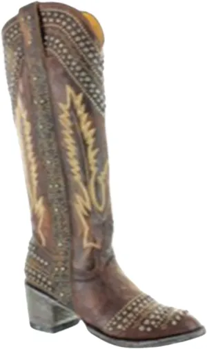 Old Gringo Women's Sofia Studded Western Boot Round Toe - L3352-3