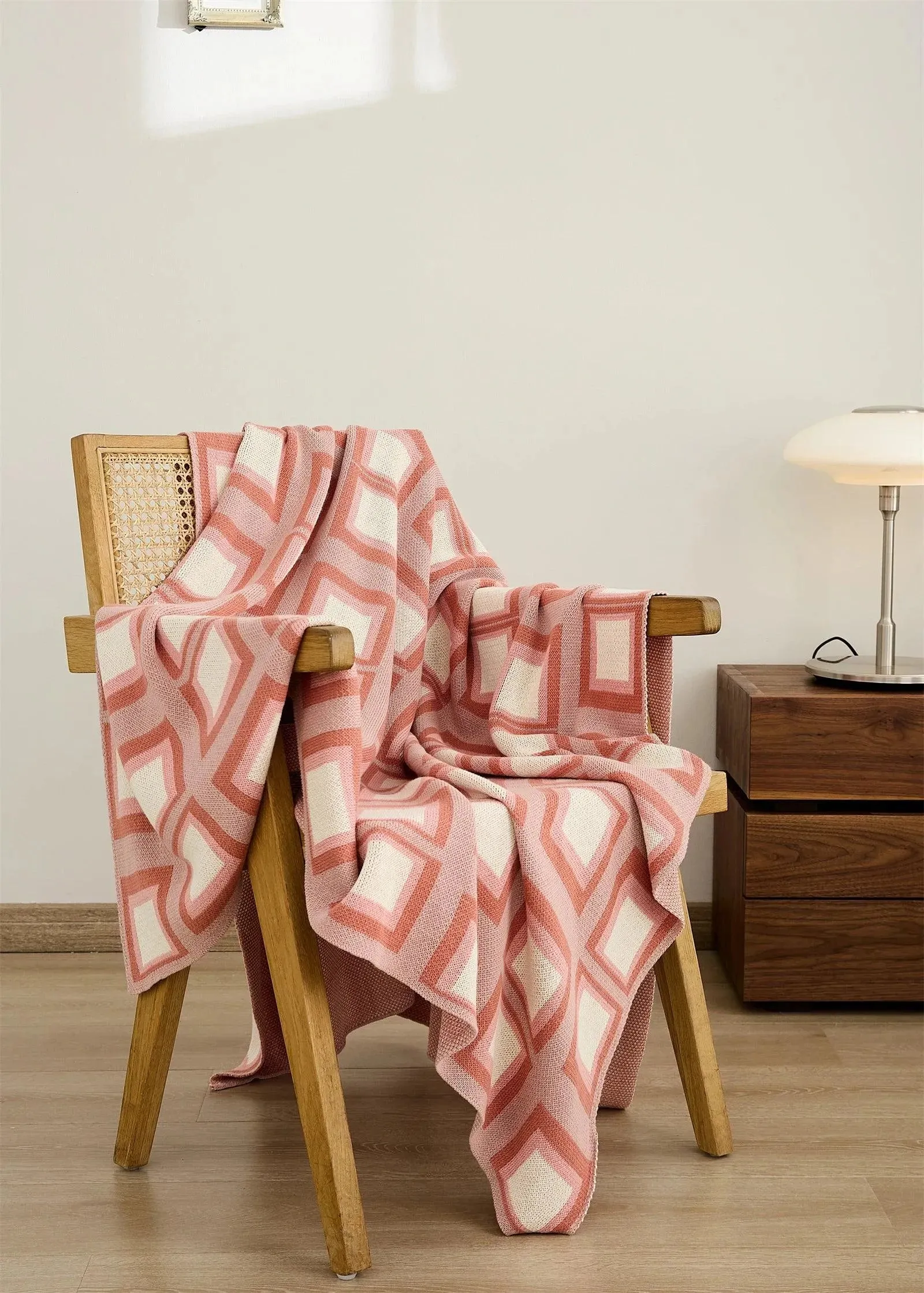 Opulent Plaid Throw Blanket