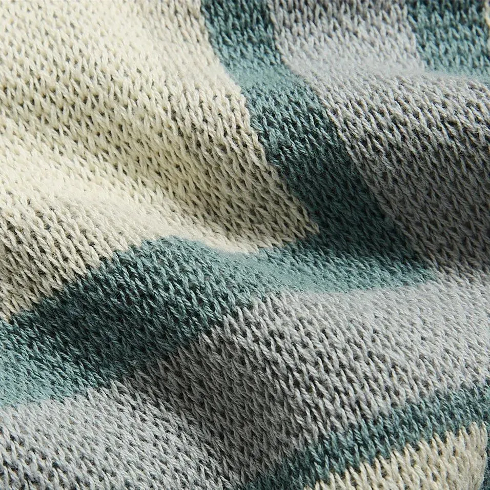 Opulent Plaid Throw Blanket