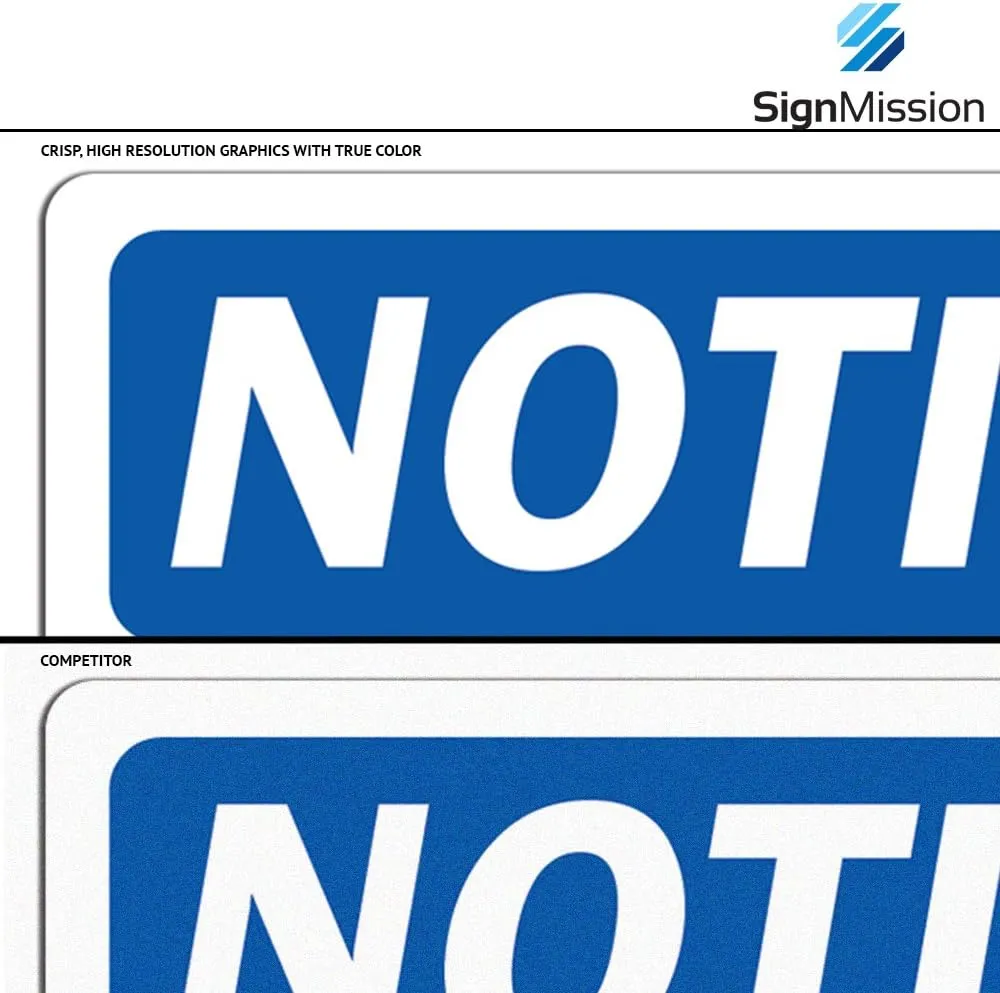 OSHA Notice Sign - Security All Bags Will Be Checked | Vinyl Label Decal | Protect Your Business, Construction Site, Warehouse | Made in The USA