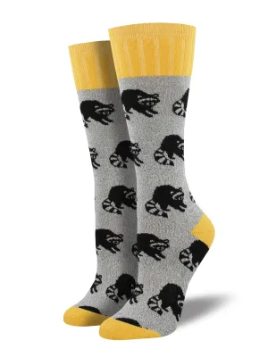Outlands - Women's "Raccoon" Socks