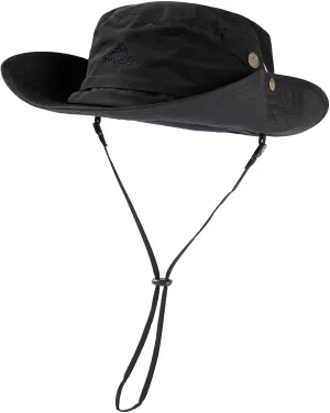 Oversize XL XXL Large Wide Brim Waterproof UPF 50  Bucket Sun Summer Travel Fishing Hiking Fisherman Hat Detachable Chin