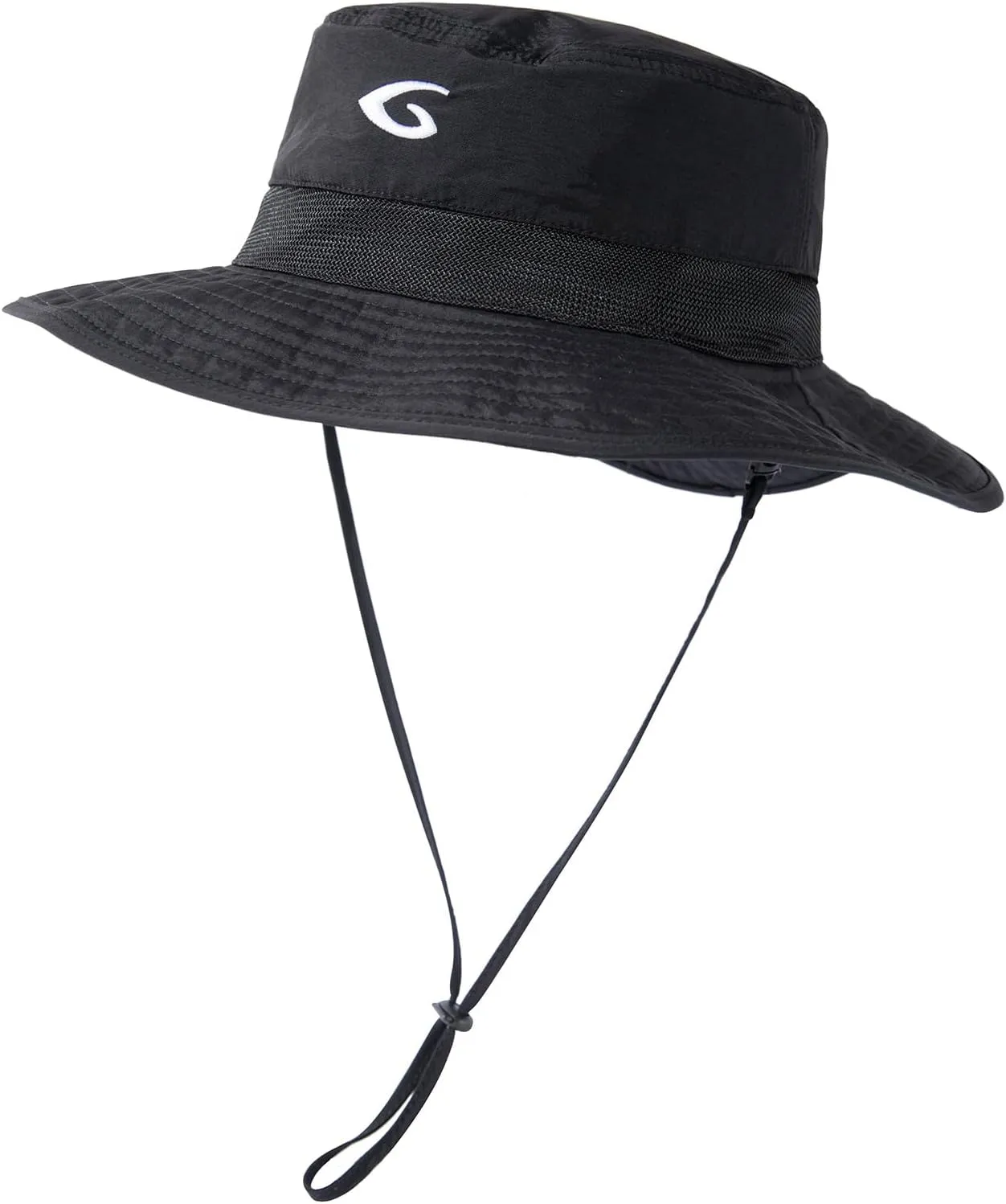 Oversized XL XXL Waterproof Sun Hat for Big Heads Mesh Bucket Hat Wide Brim Adjustable Packable Hiking Beach Fishing