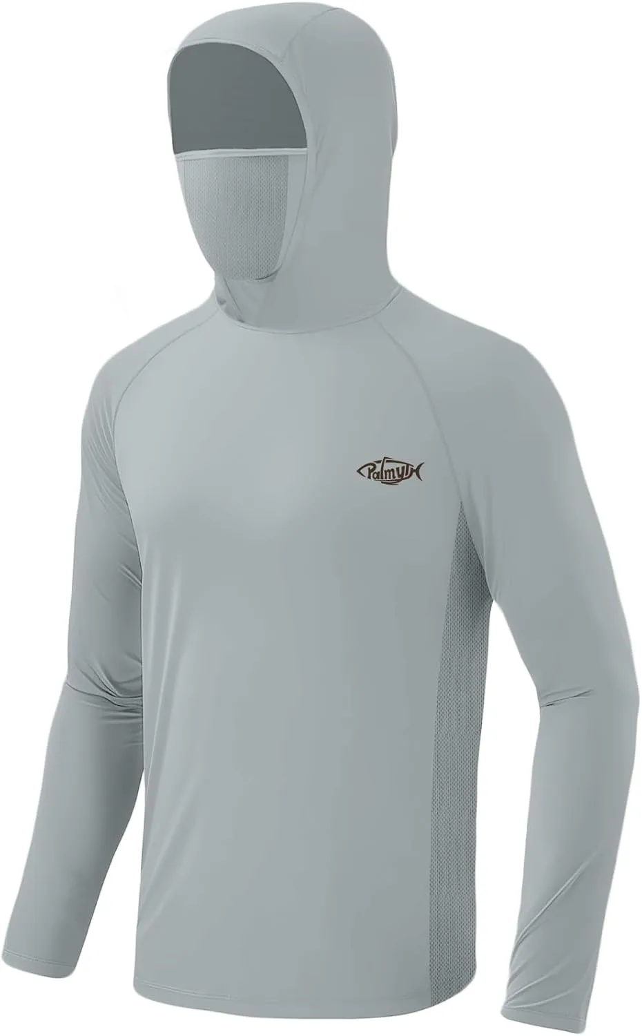 Palmyth Fishing Hoodie for Men Long Sleeve Sun Protection UV UPF 50  Shirts