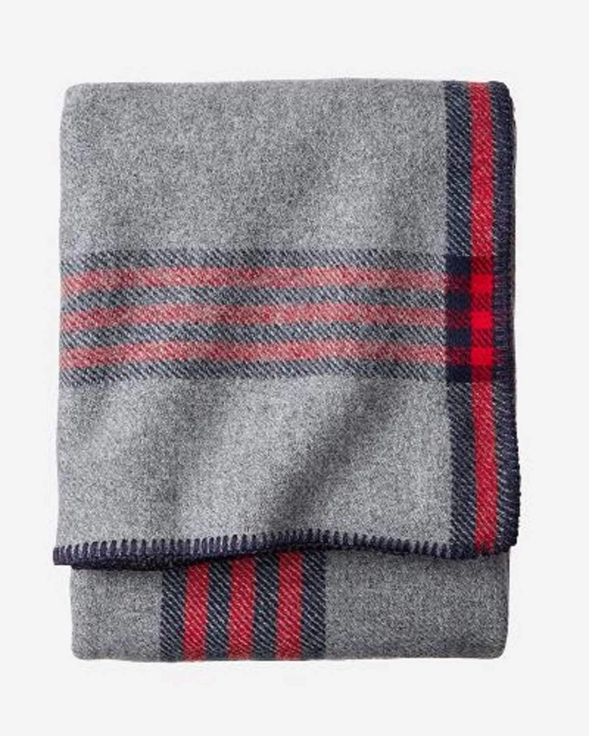 PENDLETON Eco-Wise Easy Care Blanket (Twin, Camp Plaid)