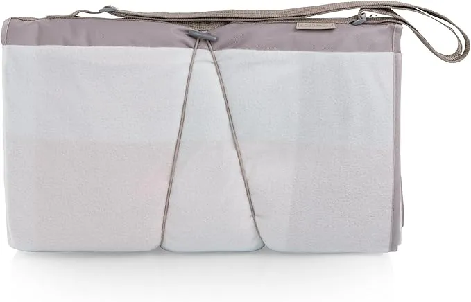 PICNIC TIME Blanket Tote XL Outdoor Picnic Blanket, Beach Blanket, Camping Blanket, (Pastel Plaid)