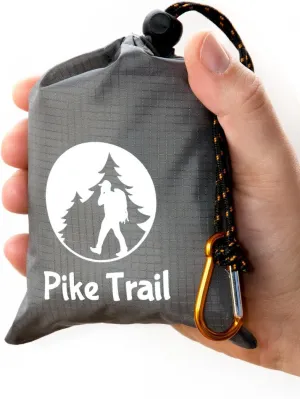 Pike Trail Pocket Beach Blanket (60 in X 56 in) – Lightweight Sand Proof Picnic Blanket, Compact Outdoor Blanket, Waterproof Pocket Blanket for Hiking, Camping, Picnics, Travel and Beach Trips