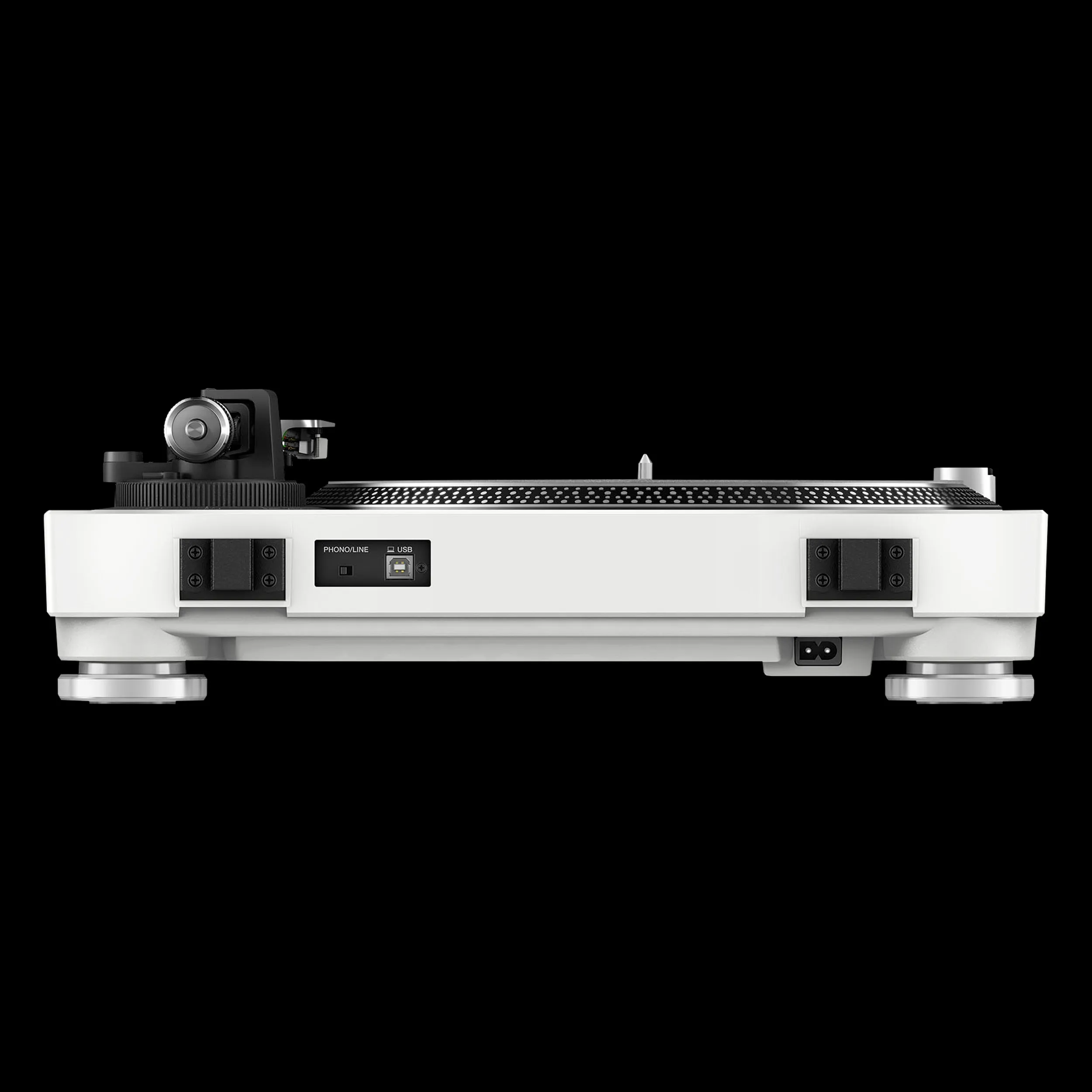 Pioneer DJ PLX-500-W Direct Drive DJ Turntable, White