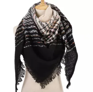 Plaid Blanket Scarf