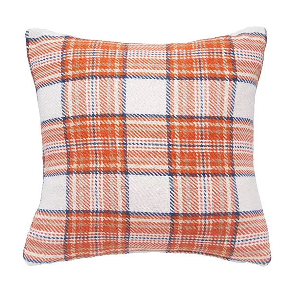 Plaid Pillow and Matching Throw Blanket Set | Autumn Glow