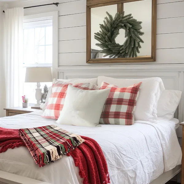 Plaid Throw Blanket