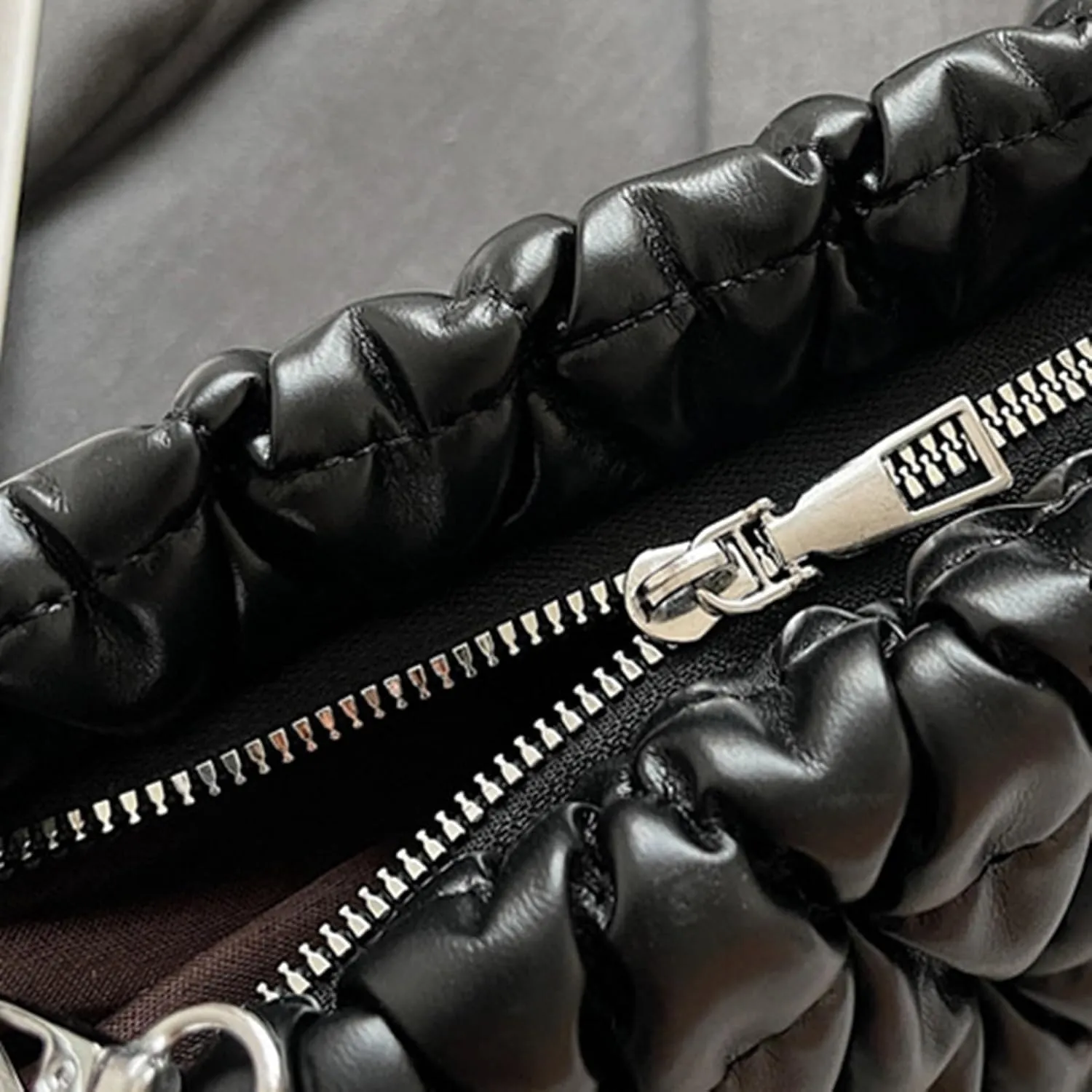 PU Leather Crossbody Bag Ladies Shoulder Top Handle Chain Bags Handbag Purse Evening Bag