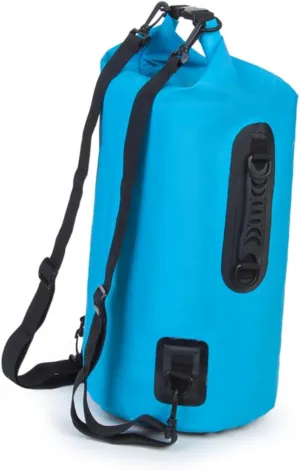 Pvc Waterproof Dry Bag 20l Set Waterproof Bag for Camping Swimming Rafting Adjustable Waist Strap and Phone Compartment