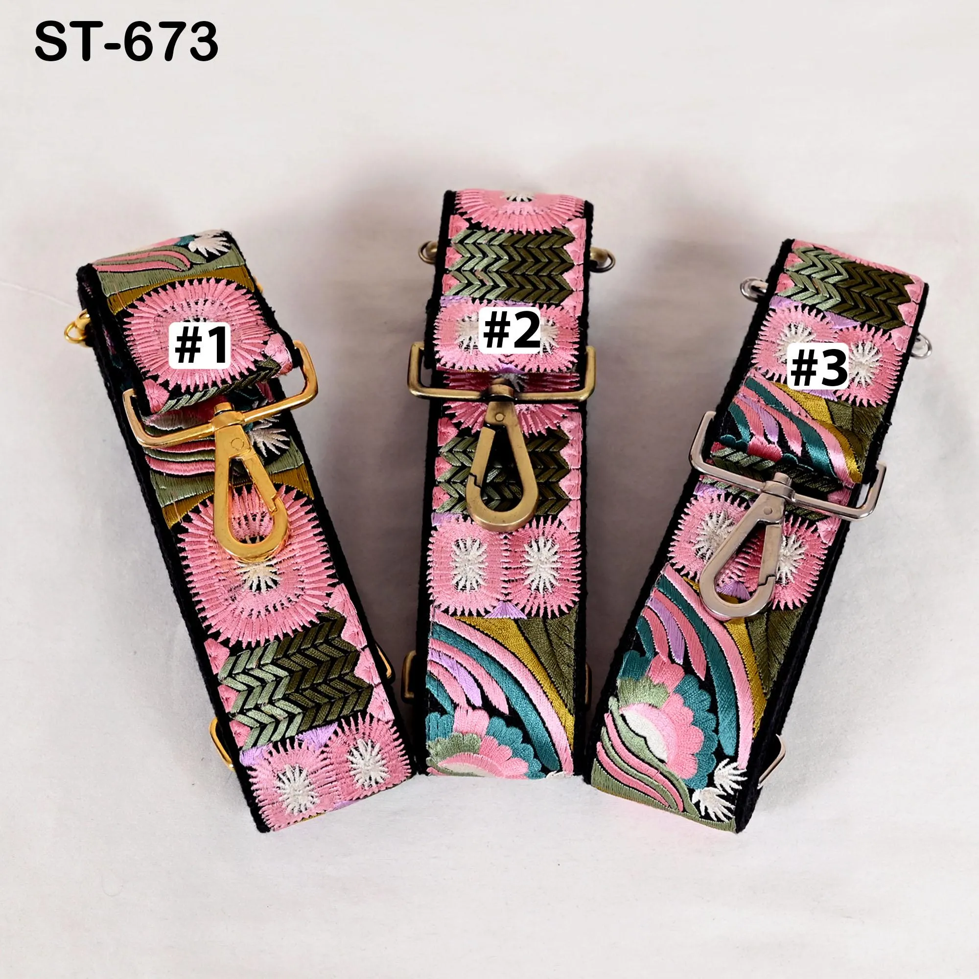 Replacement Handbag Boho Bag Strap Embroidered Camera Strap Crossbody Strap for Purses Embroidery Adjustable Guitar Strap Gift for Mothers