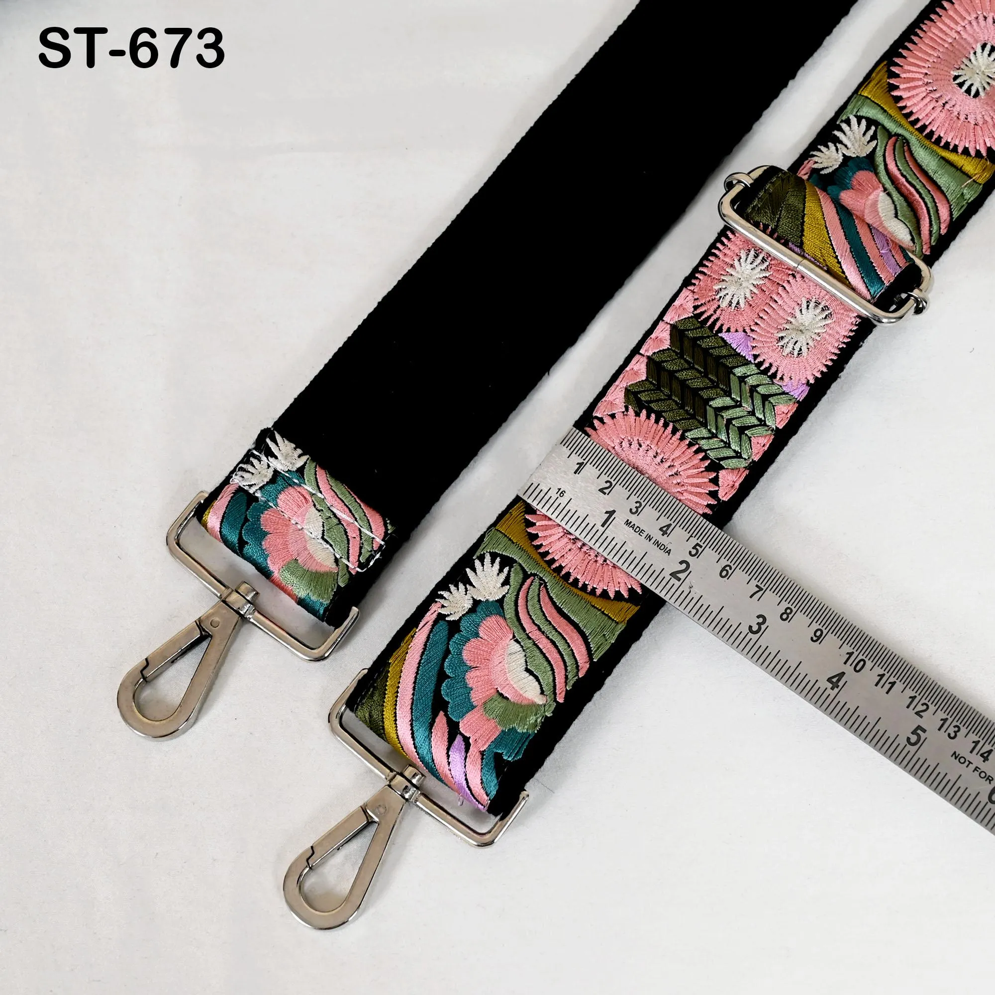 Replacement Handbag Boho Bag Strap Embroidered Camera Strap Crossbody Strap for Purses Embroidery Adjustable Guitar Strap Gift for Mothers