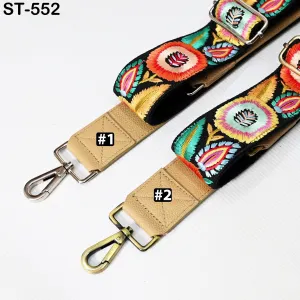 Replacement Leather Handbag Boho Bag Crossbody Strap Gift for Mother Camera Embroidery Adjustable Strap Shoulder Strap Purses Pale Taupe