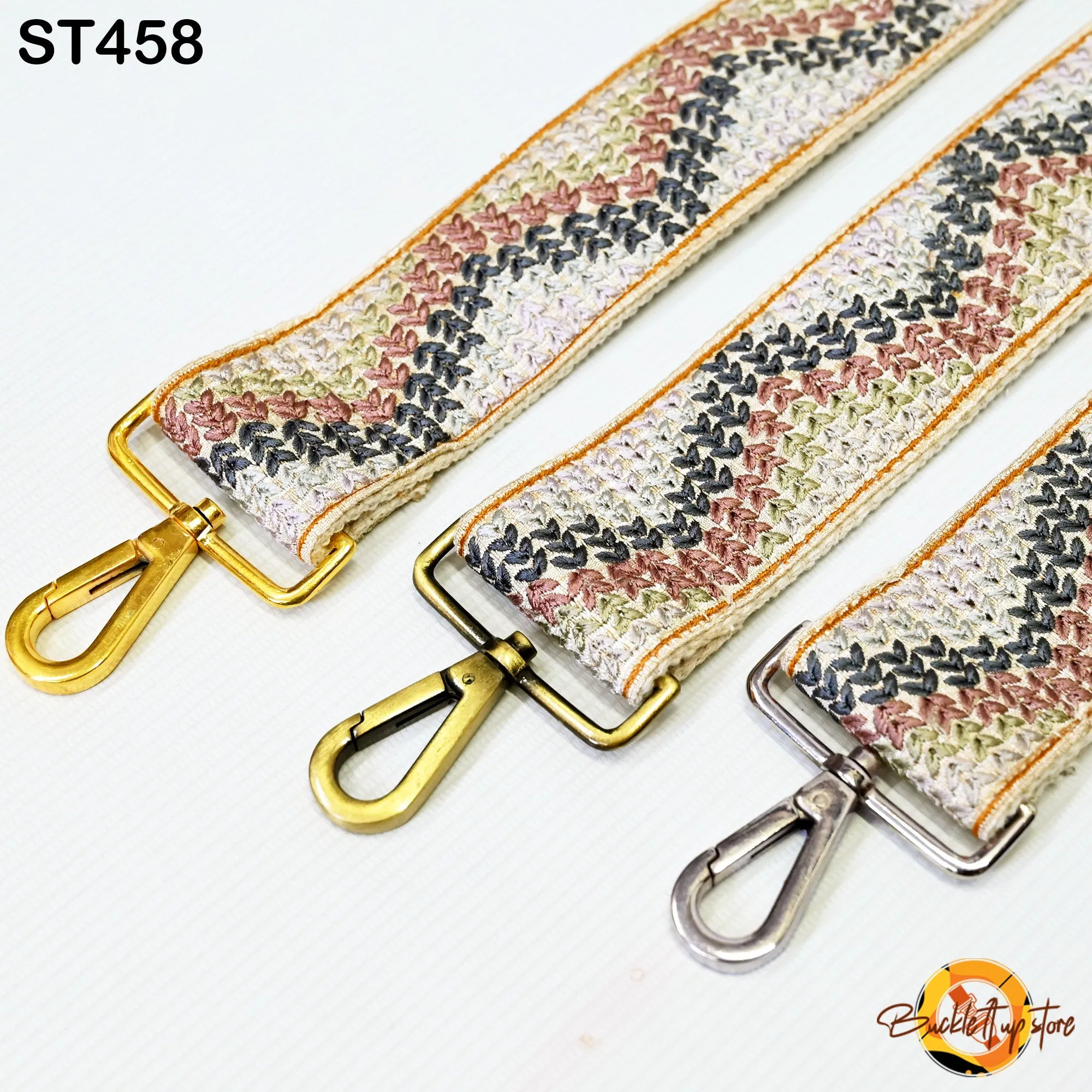 Replacement Purse Strap Embroidery Crossbody Strap for Purses Floral Embroidered Bag Strap Boho Guitar Strap Handbag Strap Gift for Sister
