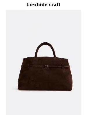 Retro Suede Tote