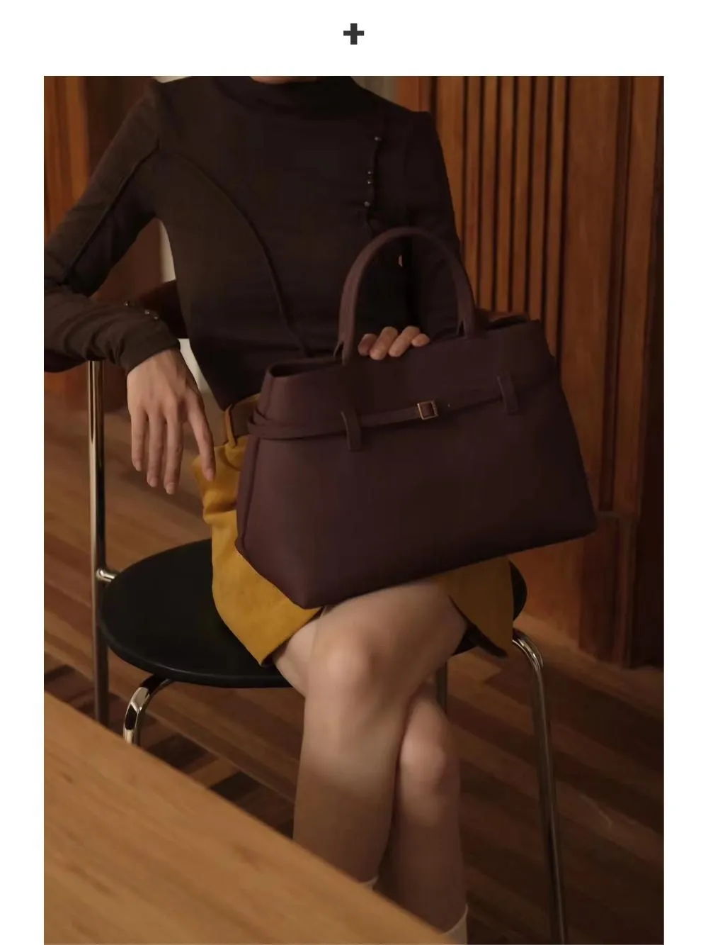 Retro Suede Tote