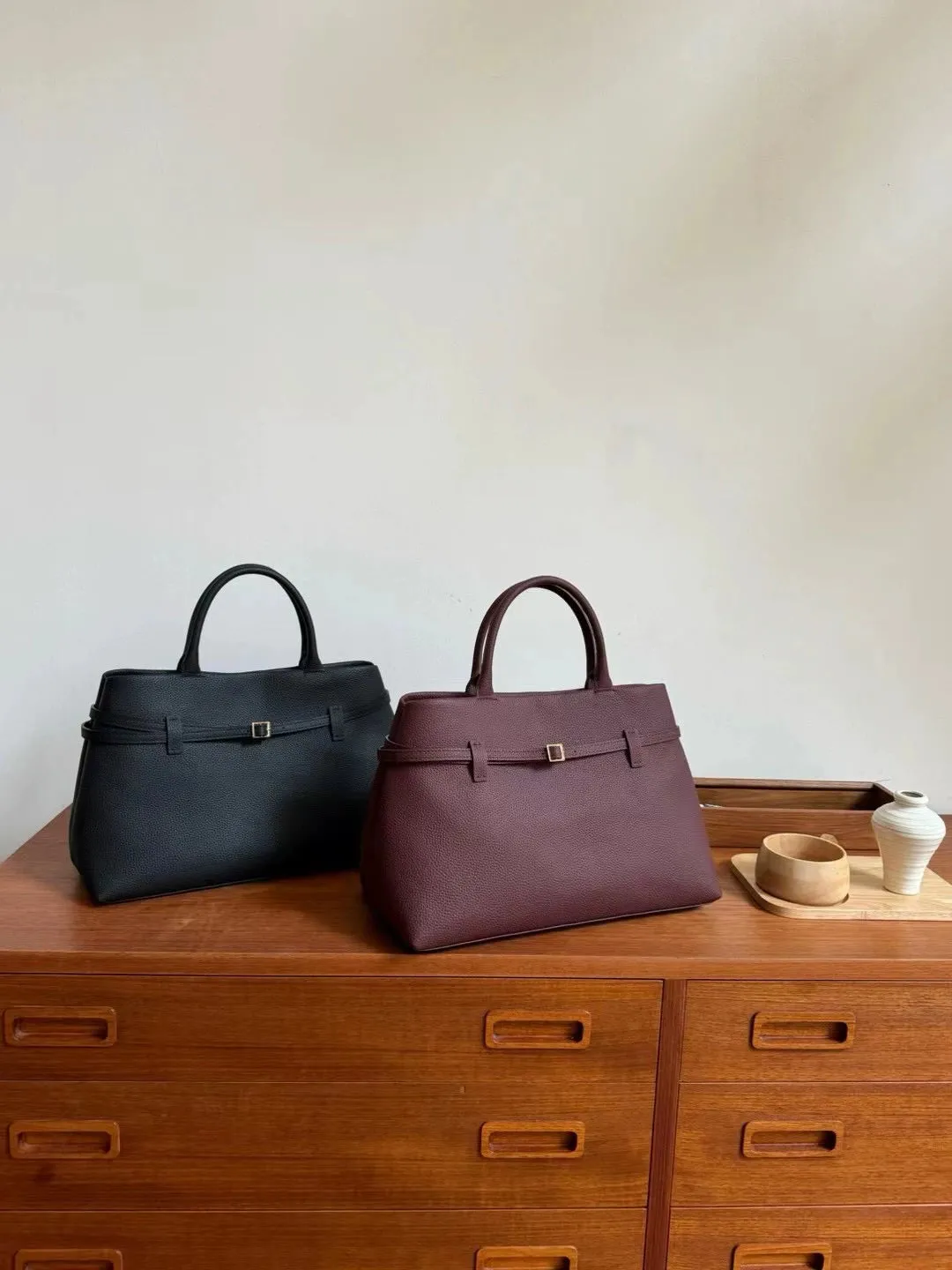 Retro Suede Tote