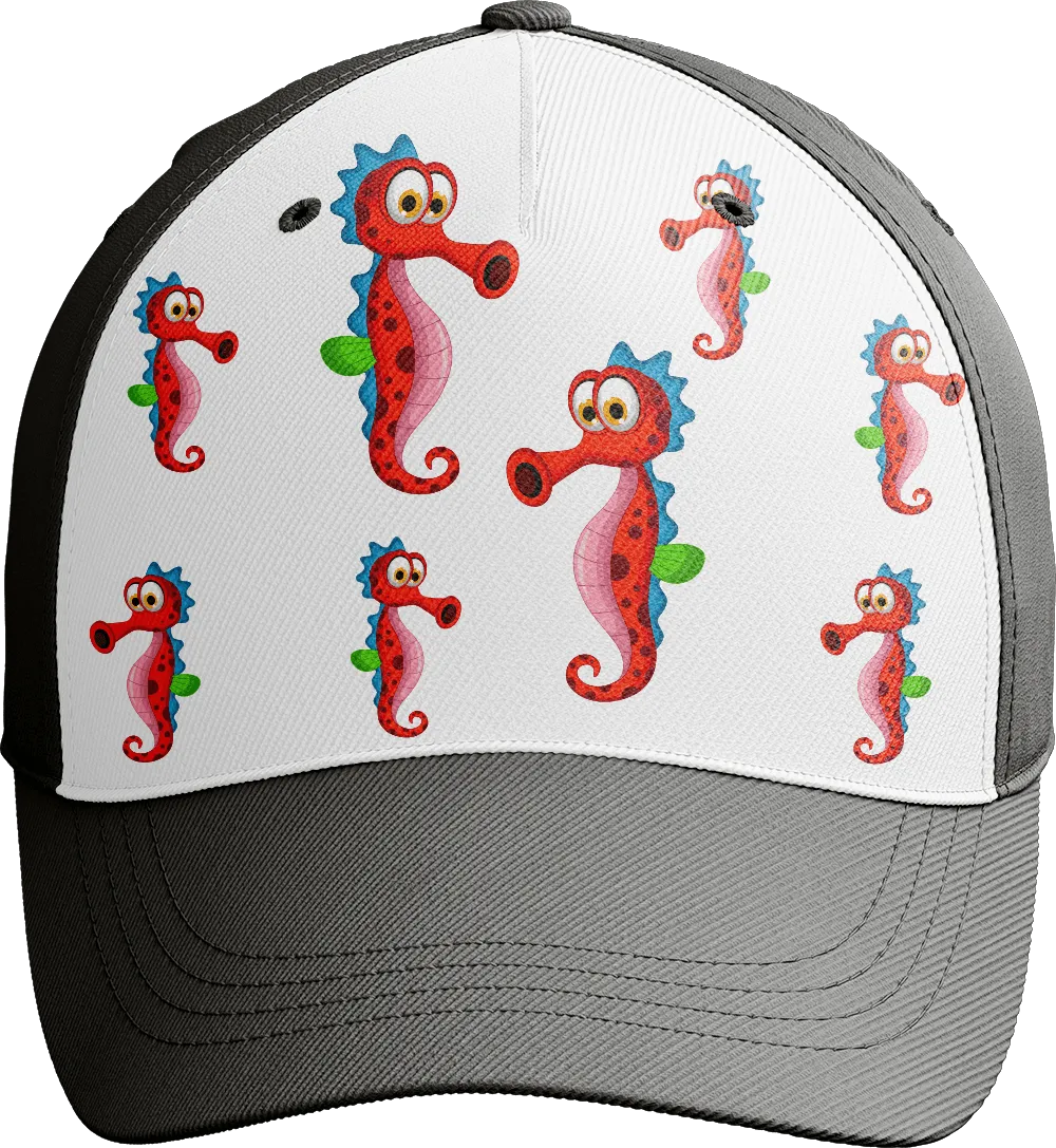 Sassy Seahorse Trucker Cap