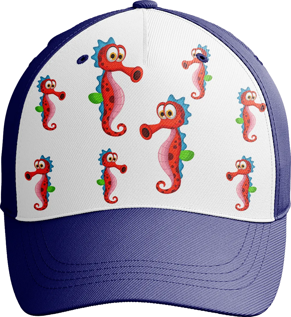 Sassy Seahorse Trucker Cap