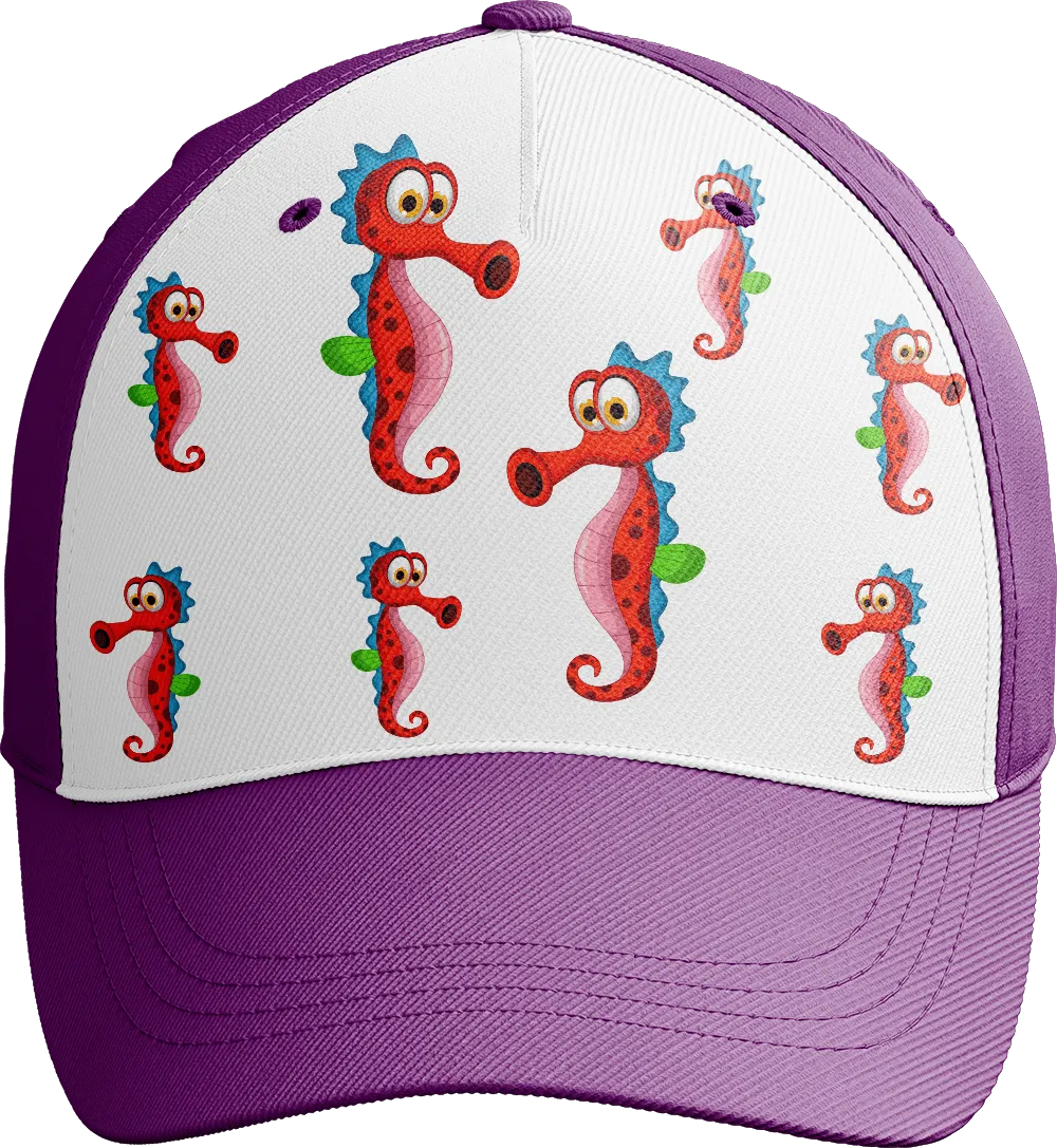 Sassy Seahorse Trucker Cap