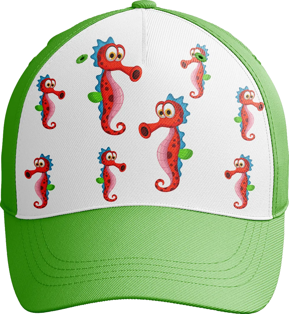 Sassy Seahorse Trucker Cap