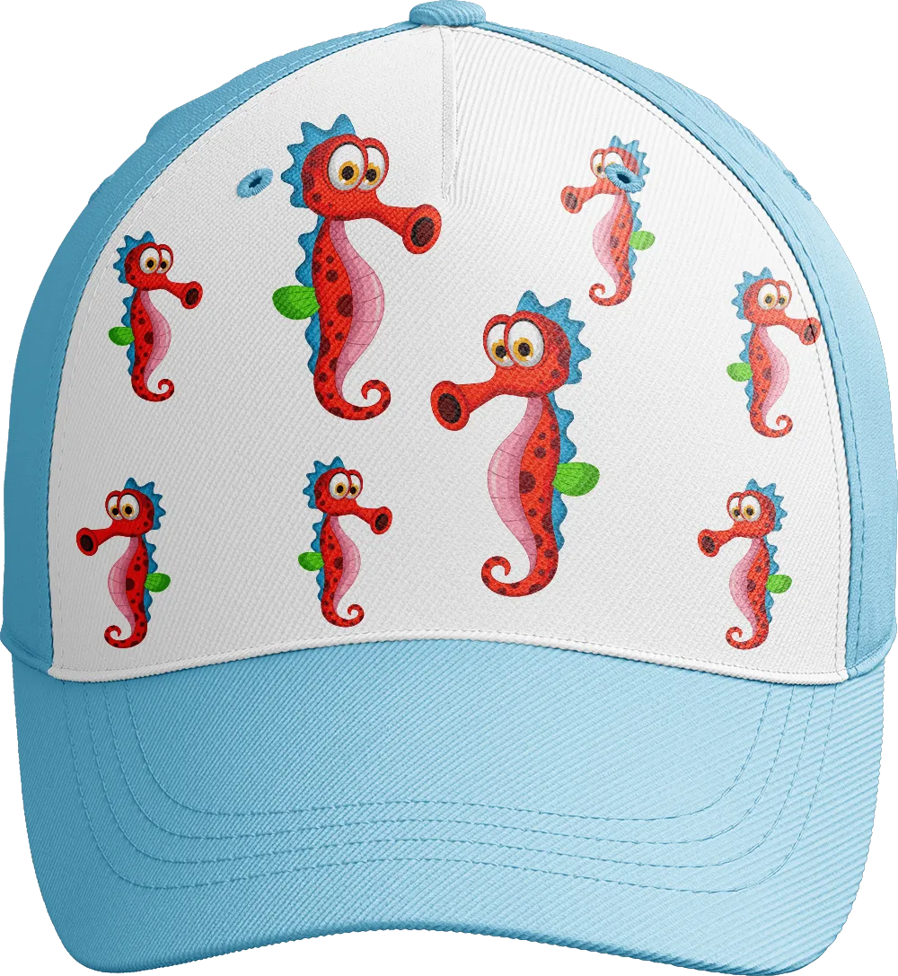 Sassy Seahorse Trucker Cap