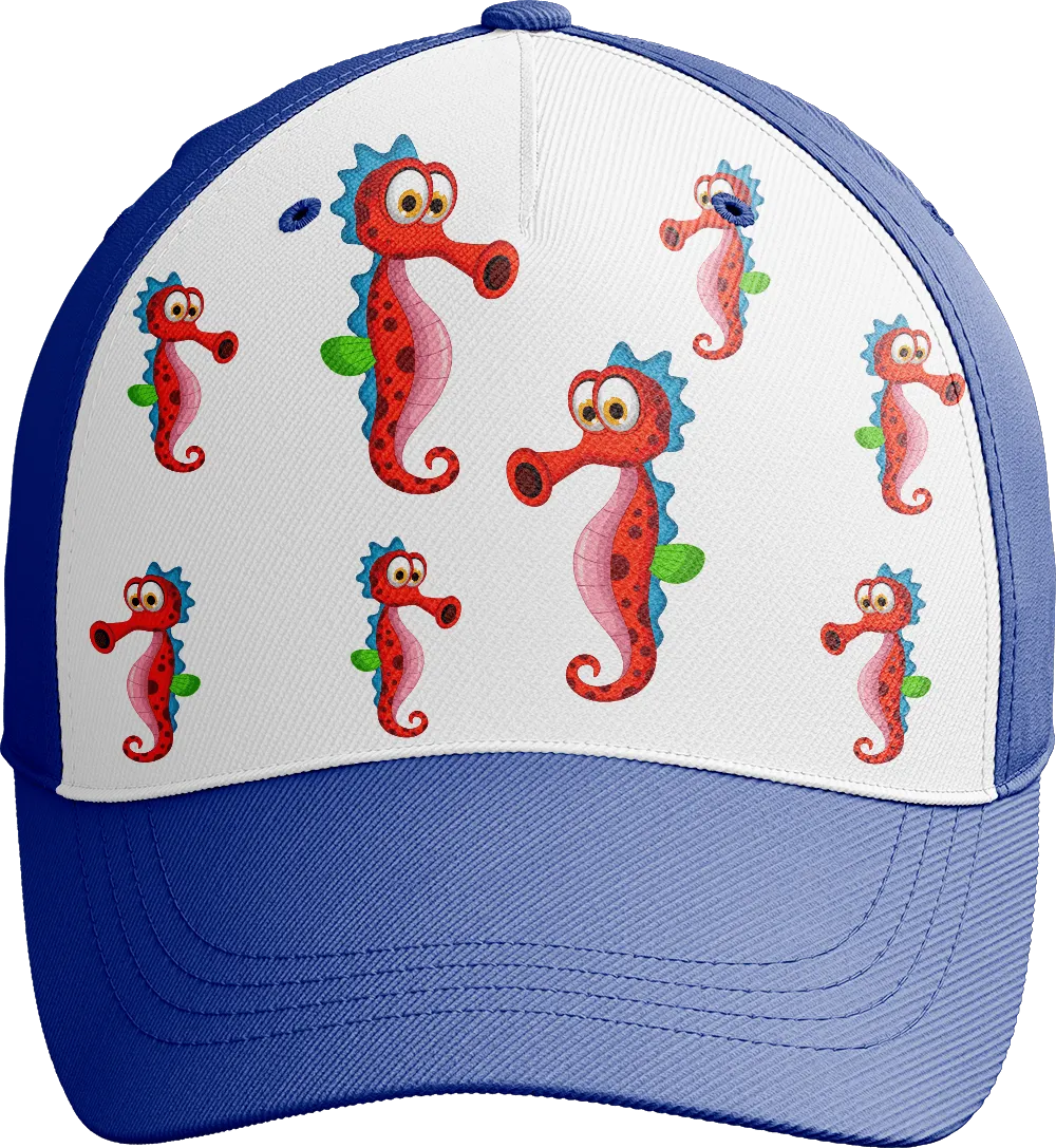 Sassy Seahorse Trucker Cap
