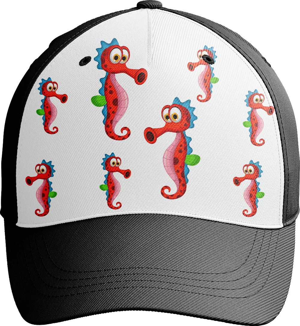 Sassy Seahorse Trucker Cap