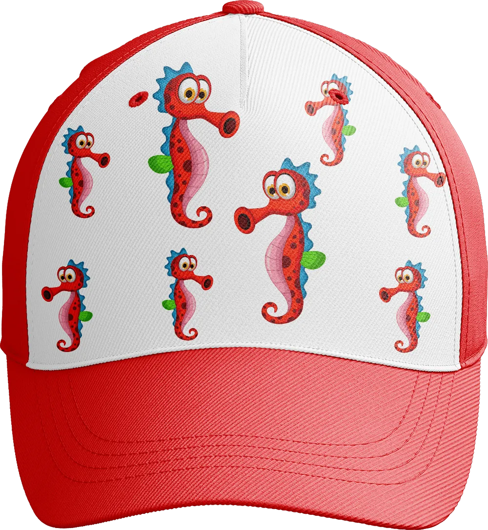 Sassy Seahorse Trucker Cap