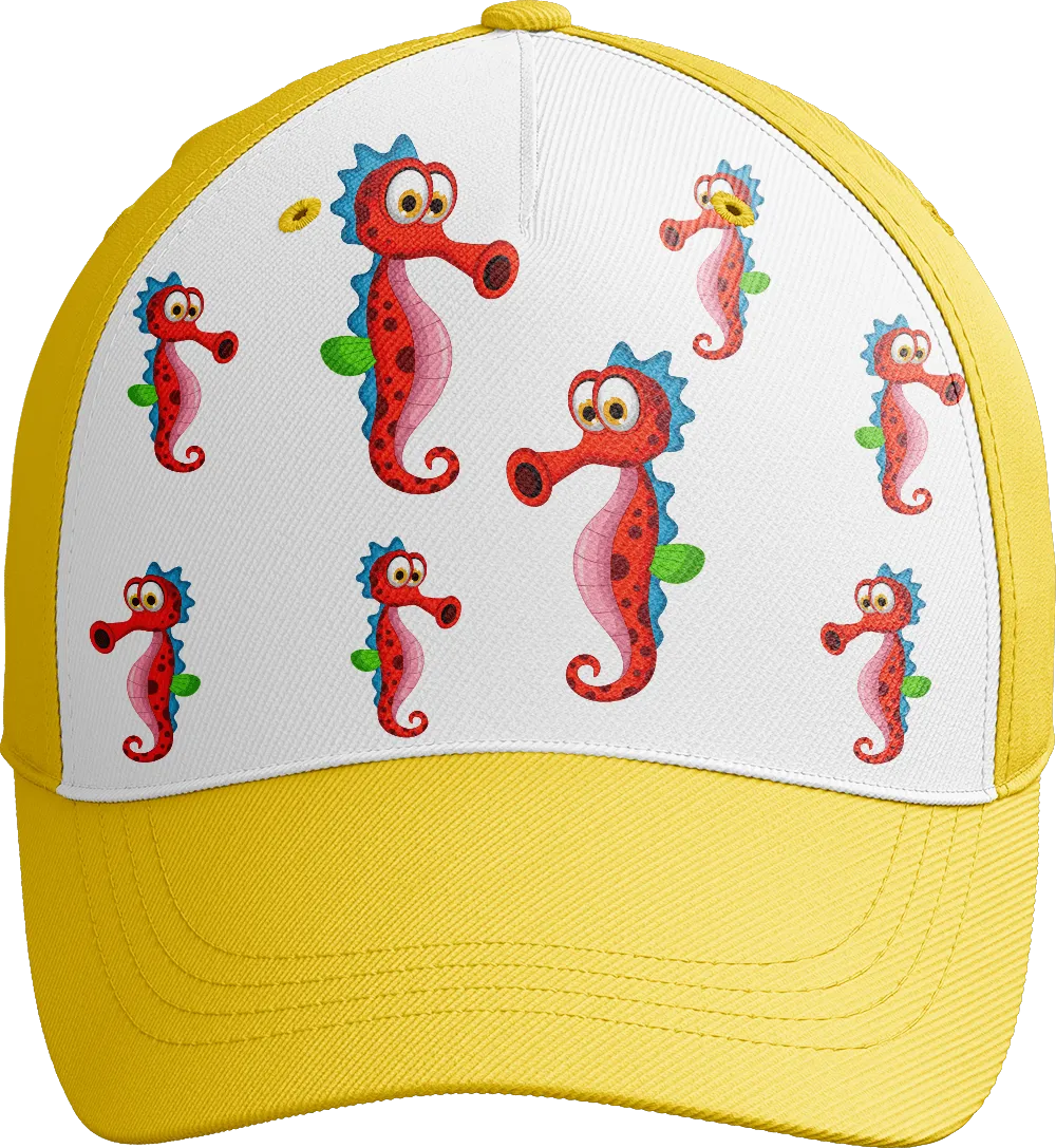Sassy Seahorse Trucker Cap