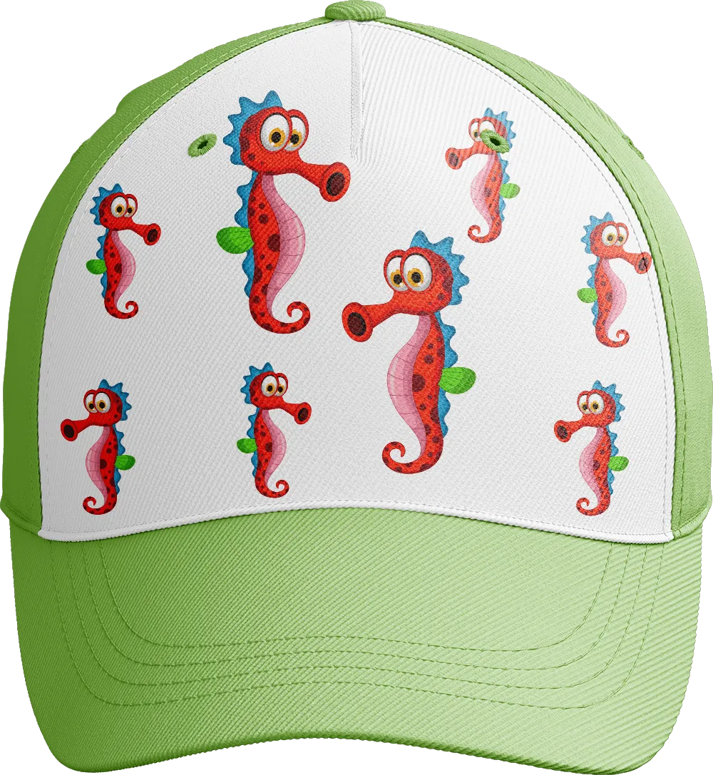 Sassy Seahorse Trucker Cap